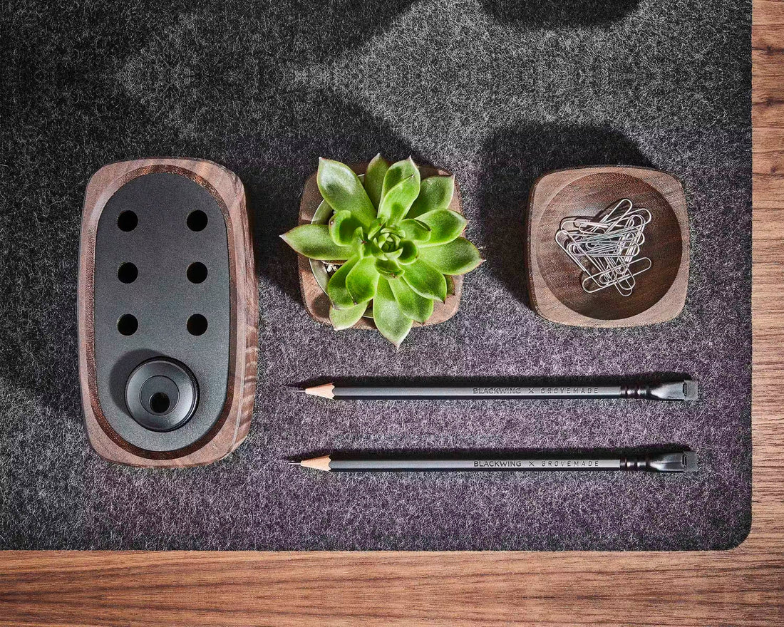 Designing the Grovemade X Blackwing Pencil Kit